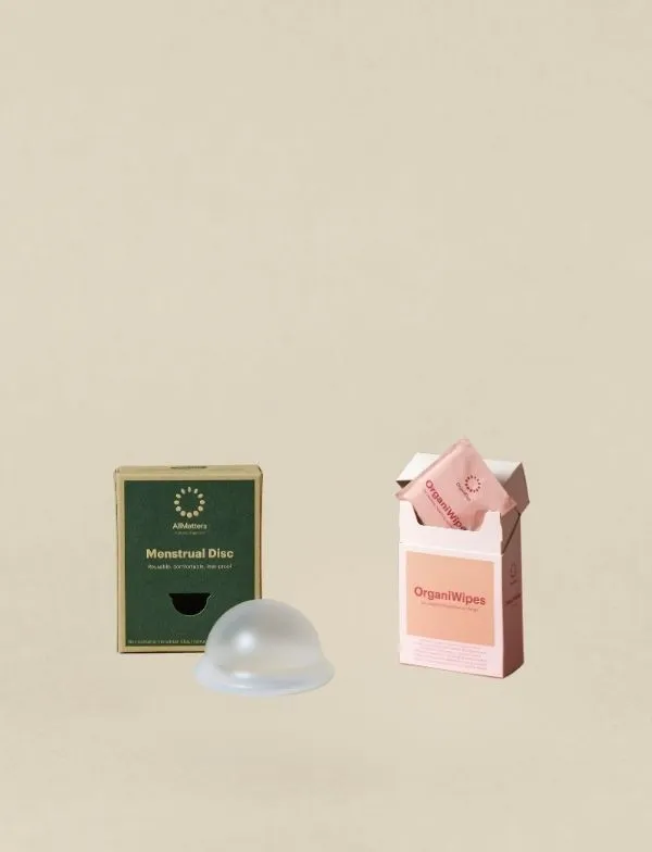 AllMatters Menstrual Disk ve Regl Kabı Temizleme Mendili