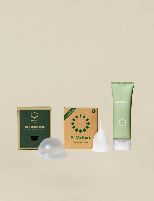 AllMatters Menstrual Disk, Regl Kabı ve Temizleme Jeli